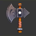 Tomahawk Axe Wooden Axe Handle Axe Mountain Axe Chopping Wood Axe Chopping Wood Axe Magic Axe 3d model