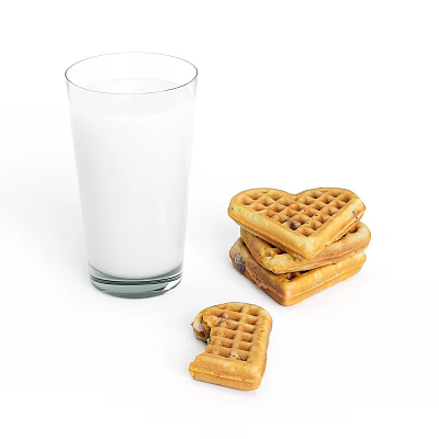 Modern Food 3d model