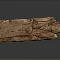 Natural Rustic Wooden Decorative Block With Organic Texture For Home