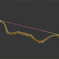 Crossbow Crossbow Crossbow Crossbow Mechanical Crossbow Shift Bow and Arrow Shoot Far Equipment Weapons High-tech Crossbow 3d model