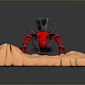 modern weapon sci-fi fortress sci-fi tower defense sci-fi defense item sci-fi weapon 3d model