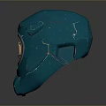 Sci-Fi Helmet Alien Helmet High Tech Helmet Game Helmet Helmet Helmet 3d model