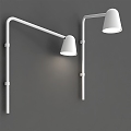 modern wall lamp CHAPLIN Formagenda hopf 3d model