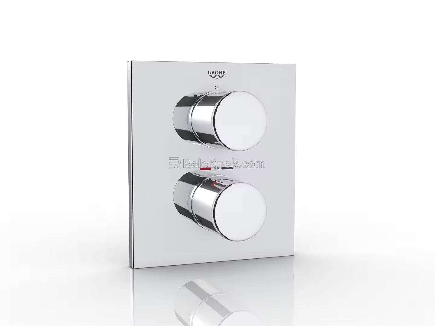 Modern switch faucet 3d model