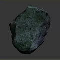 Natural Green Gray Stone And Wood Materials For Decorative Projects