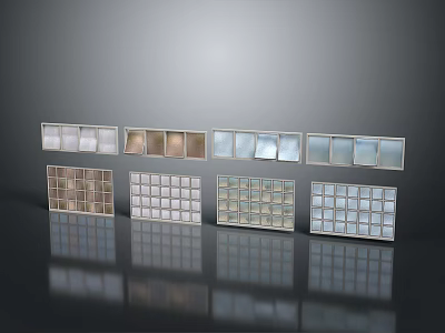 Casement Windows With Aluminum Frame Double Glazed Glass Modern Design For Energy Efficient Homes 3d model