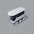Science and Technology Logistics Trolley 3d model