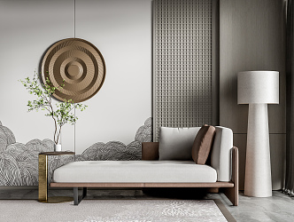 Modern chaise 3d model