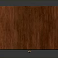 Classic Wooden Chest of Drawers With Five Drawers and Metal Handles