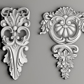 European carved 3D model 3d model