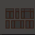 Wooden Casement Windows With Various Design Styles And Classic Frame Details