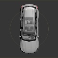 modern automobile vehicles 3d model