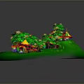Game Environment Game Scene Fairy Tale Scene Fairy Tale Magic Scene Magic Item Fantasy Scene 3d model