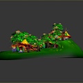 Game Environment Game Scene Fairy Tale Scene Fairy Tale Magic Scene Magic Item Fantasy Scene 3d model