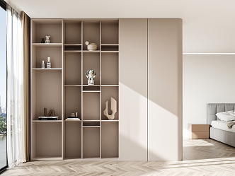 Modern Wardrobe Partition Cabinet Locker Cabinet 3d model