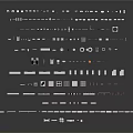 Modern Sci-Fi Equipment Sci-Fi Components High-Tech Components Sci-Fi Items 3d model