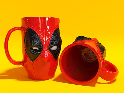 Modern Water Cup Marvel Hero Water Cup model