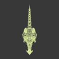 Mythical Dragon Game Movie Character Featuring Spiked Scales Horned Head And Reptilian Body