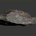 Rock Block Rock Block Rock Specimen Boulder Big Stone Block Rock Stratum Rock Stratum Rock Stratum Rock 3d model