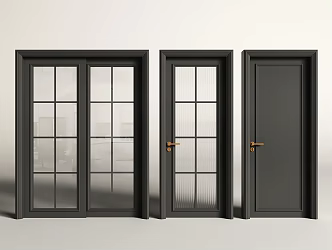American sliding door French sliding door Italian sliding door kitchen sliding door glass sliding door kitchen door 3d model