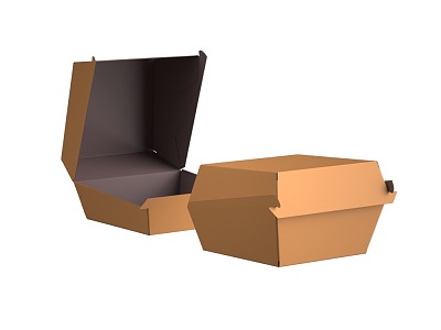 packing box snack box model