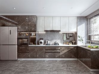 Modern Kitchen 3d model