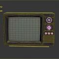 Vintage REVOX Television Set as Electronic Appliance with Retro Dials and Classic Design