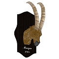 Sheephead Wall Decoration 3d model