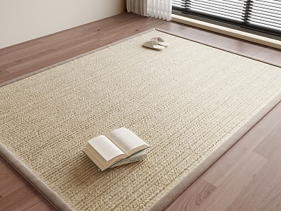 Modern Square Carpet model