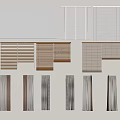 Various Modern Curtain Styles Featuring Vertical Blinds Wooden Slats And Fabric Panels