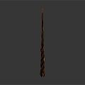 Wooden Decorative Carved Columns With Intricate Patterns Different Designs And Brown Finish