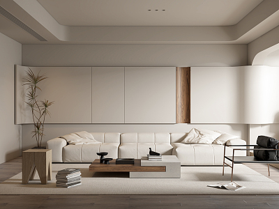 modern living room model