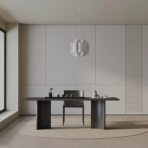 Modern dining table 3d model