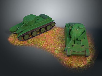 Modern Tank Light Tank Light Armor 3d model