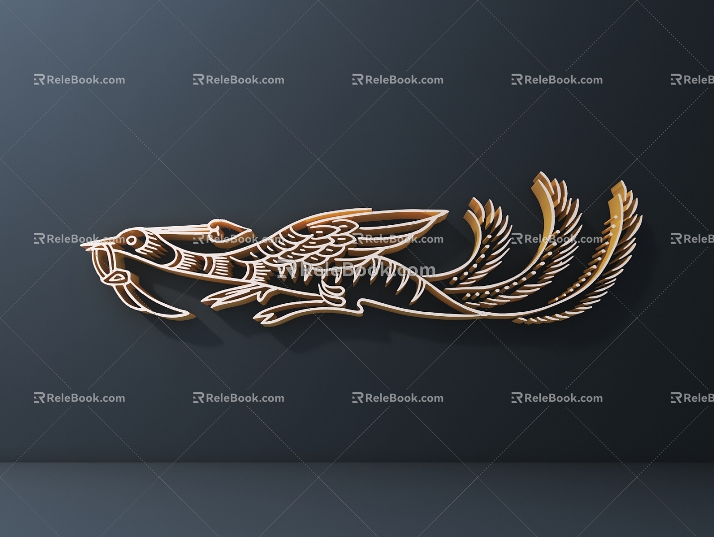 Chinese Carved Hardware All Kinds of Carved Carved All Kinds of Carved Carved 3d model