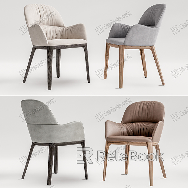 Modern Dining Chair Single Chair Dining Chair model