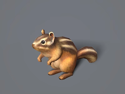 Modern Squirrel 3d model Modern Squirrel 3d model
