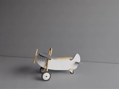 Modern Toy Car Children's Toy Small Plane Sled model