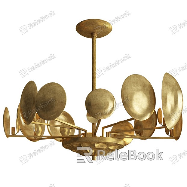 Pendant lamp lighting lamp decorative lamp metal chandelier model