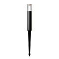 Modern Floor Lamp With Sleek Black Silver Design And Tall Slim Contemporary Structure