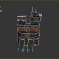 Sci-fi Items Sci-fi Components High-tech Components Sci-fi Equipment Sci-fi Scene Sci-fi Environment Game Scene 3d model