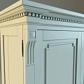 White Wooden Wardrobe And Storage Furniture With Different Styles And Drawers
