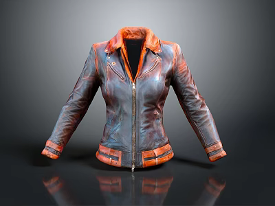 Long Coat Leather Long Shirt Fashion Long Shirt Coat Trenchcoat Fashion Coat Clothing 3d model