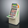 Modern game machine large game machine coin-operated game machine arcade 3d model