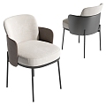 Minotti single chair 3d model