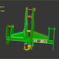 Durable Green Sam Playground Equipment With Sturdy Frame And Yellow Seat