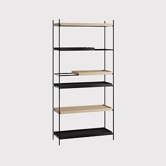 Modern Storage Rack 3d model