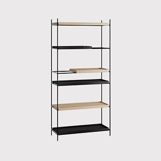 Modern Storage Rack 3d model