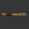 Handcrafted Ancient Weapons With Wooden Shafts Leather Bindings And Sharp Blades