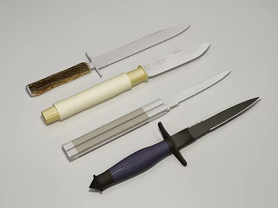 Modern Dagger 3d model Modern Dagger 3d model